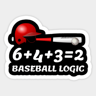 Baseball Gift for Player or Coach Sticker